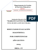 Informe - Evaluación - Dianóstica - 2024 Ciencia y Tecnologia