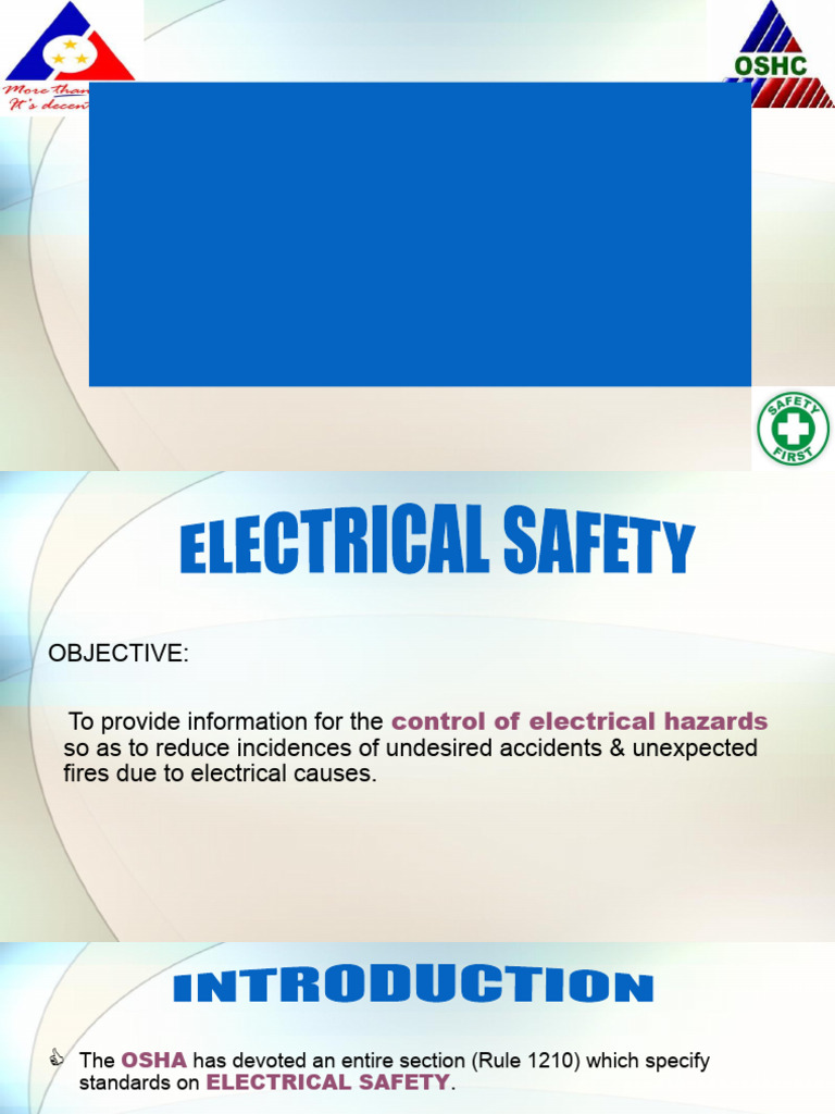 Electrical Safety Awareness Guide | PDF | Insulator (Electricity ...