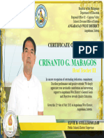Certificate Sir Cris 2