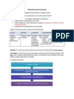 Prevención Contra El Suicidio