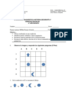 EVALUACIÓN DIAGNÓSTICA HISTORIA y Geografia