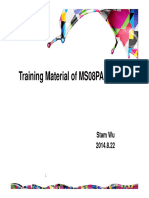 Training Material of MS08PA Chassis