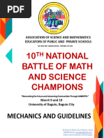 Mechanics and Guidelines NBMSC 2024