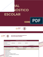 Maual. Plan Diagnóstico Escolar