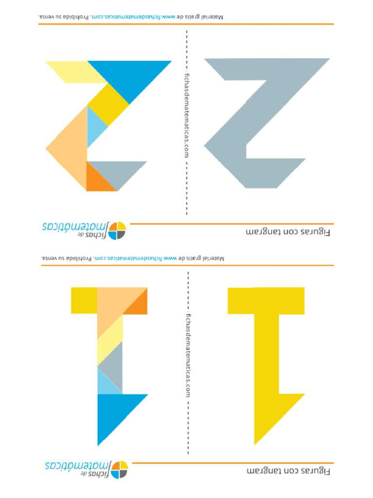 Tangram para Imprimir.2 | PDF