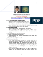 Ketentuan Puasa Ramadan