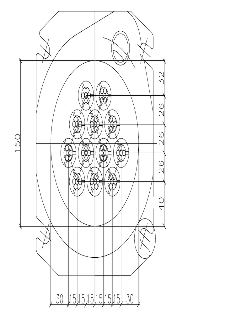 12c15 Anchor Holes Dimension | PDF