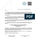 RES - 2023 - 302 - CD-MED # UNNE Reglamentacion de La Carrera