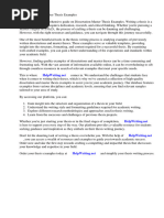 Objectives of The Study Thesis Example | PDF | Methodology | Thesis