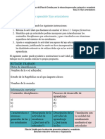 Tema 2.3 Apliquemos Lo Aprendido Ejes Articuladores