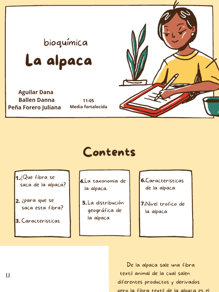 Propiedades y utilidad de la alpaca | PDF | Ciencia y matemáticas