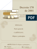Decreto 170 de 2001