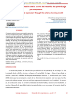 Desarrollo de La Expresión Oral A Través Del Modelo de Aprendizaje Por Esquemas