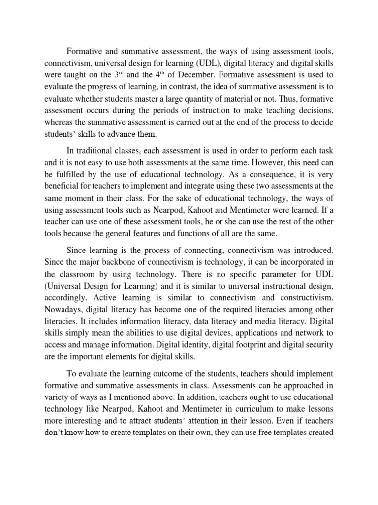 Integrating Assessments with Technology | PDF | Teachers | Educational ...