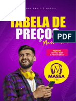 Tabela de Preços Rede Massa FM Abril 2021