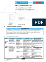 Cuarta Unidad Didáctica Con Las Rutas Del Aprendizaje - 4 - UGEL SUR