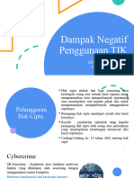 Dampak Negatif TIK