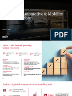 PWC Auto and Mobility Startup Platform - Outreach Deck