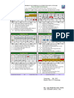 Kaldik, Rincian Hari Efektif, Agenda