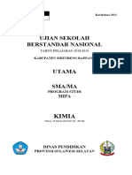 Soal Usbn Kimia - K13 - Utama