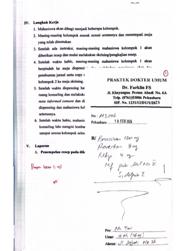 Resep - Resep Racikan Akt 11 | PDF