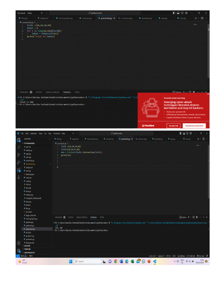 Python 6 | PDF