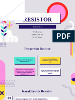 KLP 2 - PPT Resistor - Pengantar Elektro