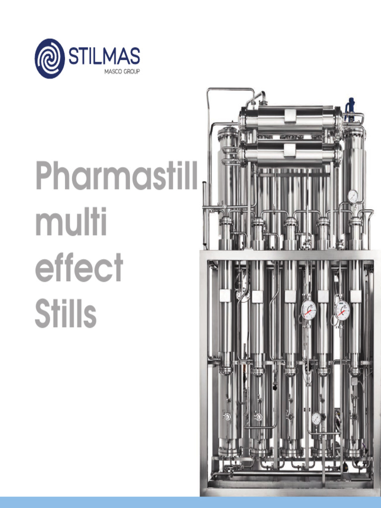 Stilmas Multi Effect Stills Overview | PDF | Heat Exchanger | Steam