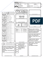 Ficha Oficial D&D 5E Editável