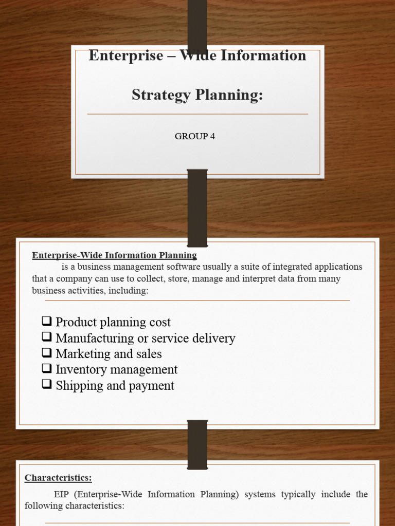 4 Enterprise Wide System | PDF | Information Technology Management ...