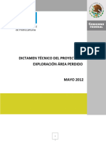 Dictamen Proyecto Exploracion Area Perdido