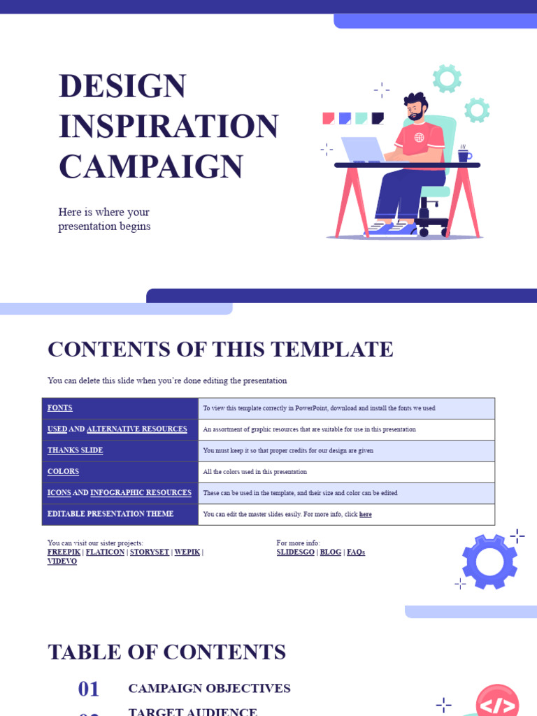 Marketing Campaign Design Template | PDF | Brand | Target Audience