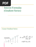 Chapter 7 Interest Formulas (Gradient Series)