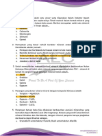 Soal Geologi Day 1 MAN IC Pekalongan