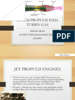 Sistem Propulsi Pada Turbin Gas: Teknik Mesin Institut Teknologi Budi Utomo Jakarta