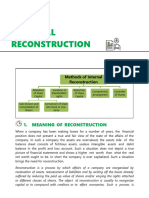Internal Reconstruction Notes - Corporate Resructuring