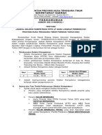 Pengumuman Jadwal Seleksi Kompetensi Bagi Peserta Seleksi PPPK Pemprov NTT Tahun 2023