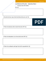 1.1.1a GCSE Lesson Retrieval Practice (Assessments) - Function of The CPU (OCR)