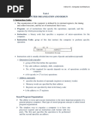 II BSC Computer Architecture