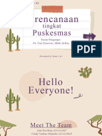 Perencanaan Tingkat Puskesmas - PPT KLP 2