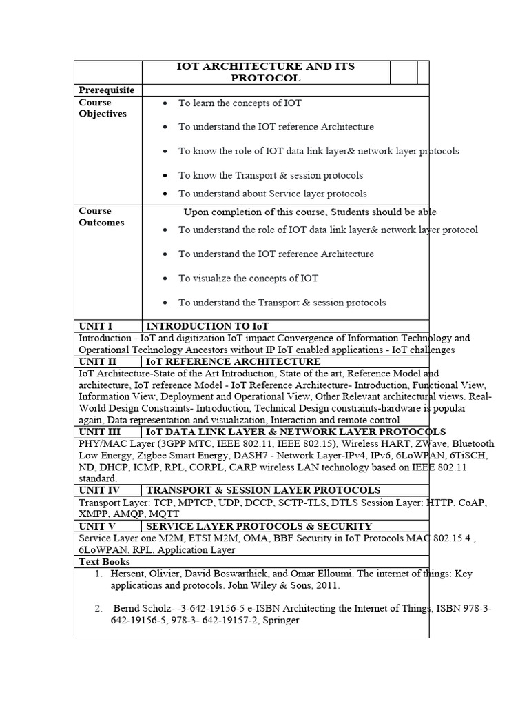 Iot architecture and its protocol download free pdf internet of