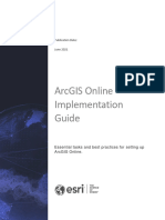 Implement Arcgis Online