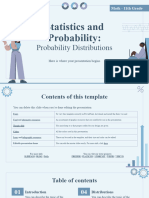 Statistics and Probability Probability Distributions Math 11th Grade