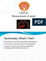 Speed Measurement CH 1