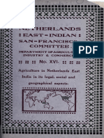 Agriculture in Netherlands East India in Its Legal, Social and Geographical Aspects