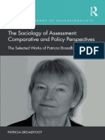 The Sociology of Assessment Comparative and Policy Perspectives