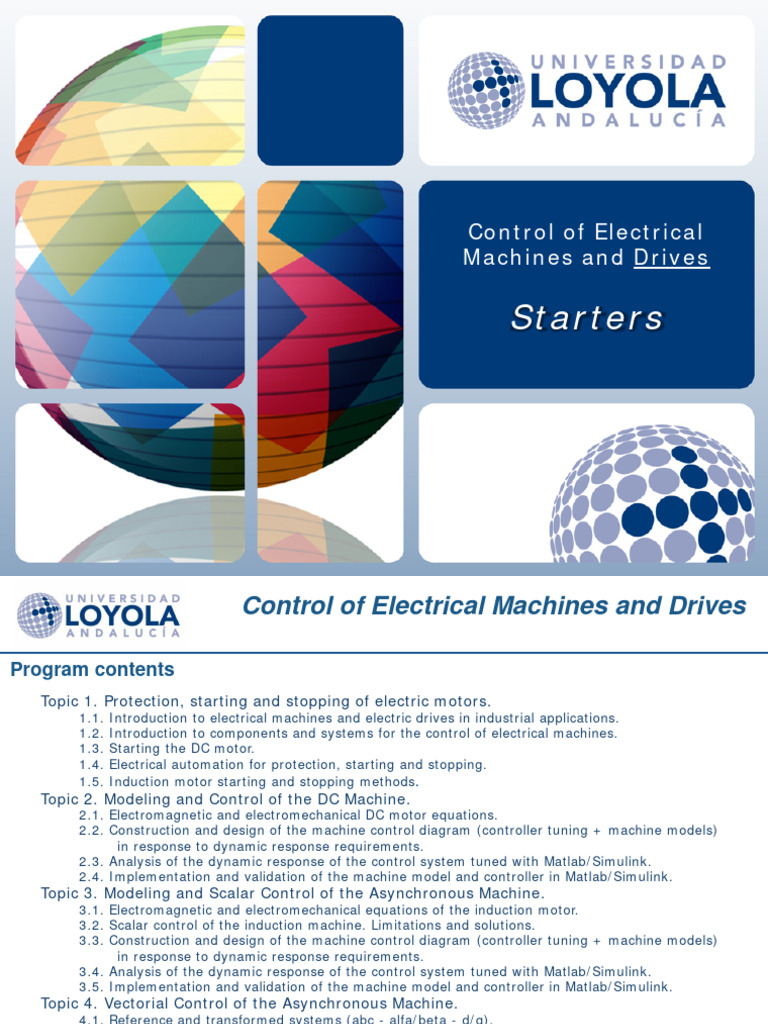 Control of Electrical Machines and Drives | PDF | Machines | Electric Motor