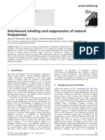IET Electric Power Appl - 2013 - Pramanik - Interleaved Winding and Suppression of Natural Frequencies