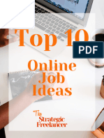 Top 10 Online Job Ideas