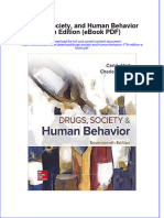 Full Download Ebook Drugs Society and Human Behavior 17Th Edition Ebook PDF